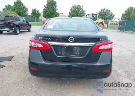2015 Nissan Sentra Sv z USA, uszkodzony, nr VIN 3N1AB7AP6FL657953